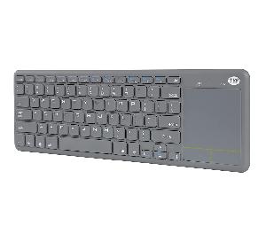 TVS-E Champ Smart Wireless Keyboard for Smart TVs, Windows, Apple iOS, Apple TV, Android Tv or Chrome, Long Lasting Battery Life, 8 Million Key Strokes, Smart TV Multimedia Keys
