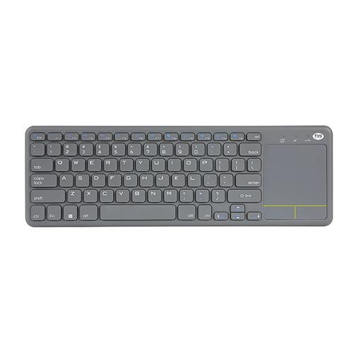 TVS-E Champ Smart Wireless Keyboard for Smart TVs, Windows, Apple iOS, Apple TV, Android Tv or Chrome, Long Lasting Battery Life, 8 Million Key Strokes, Smart TV Multimedia Keys