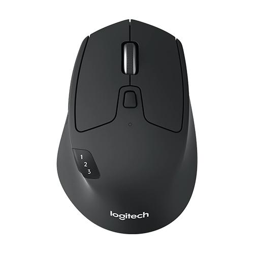 Logitech M720 Triathlon Multi-Device Wireless Mouse, Bluetooth, USB Unifying Receiver, 1000 DPI, 6 Programmable Buttons, 2-Year Battery, Compatible with Laptop, PC, Mac, iPadOS - Graphite Black Logitech M720 Triathlon Multi-Device Wireless Mouse, Bluetooth, USB Unifying Receiver, 1000 DPI, 6 Programmable Buttons, 2-Year Battery, Compatible with Laptop, PC, Mac, iPadOS - Graphite Black