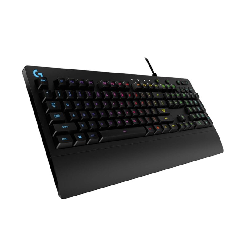 Logitech G PRO Mechanical Gaming Keyboard, Ultra Portable Tenkeyless Design, Detachable Micro USB Cable, 16.8 Million Color LIGHTSYNC RGB Backlit Keys