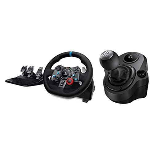 Logitech G29 Driving Force Racing Wheel and G Driving Force shifter Joystick