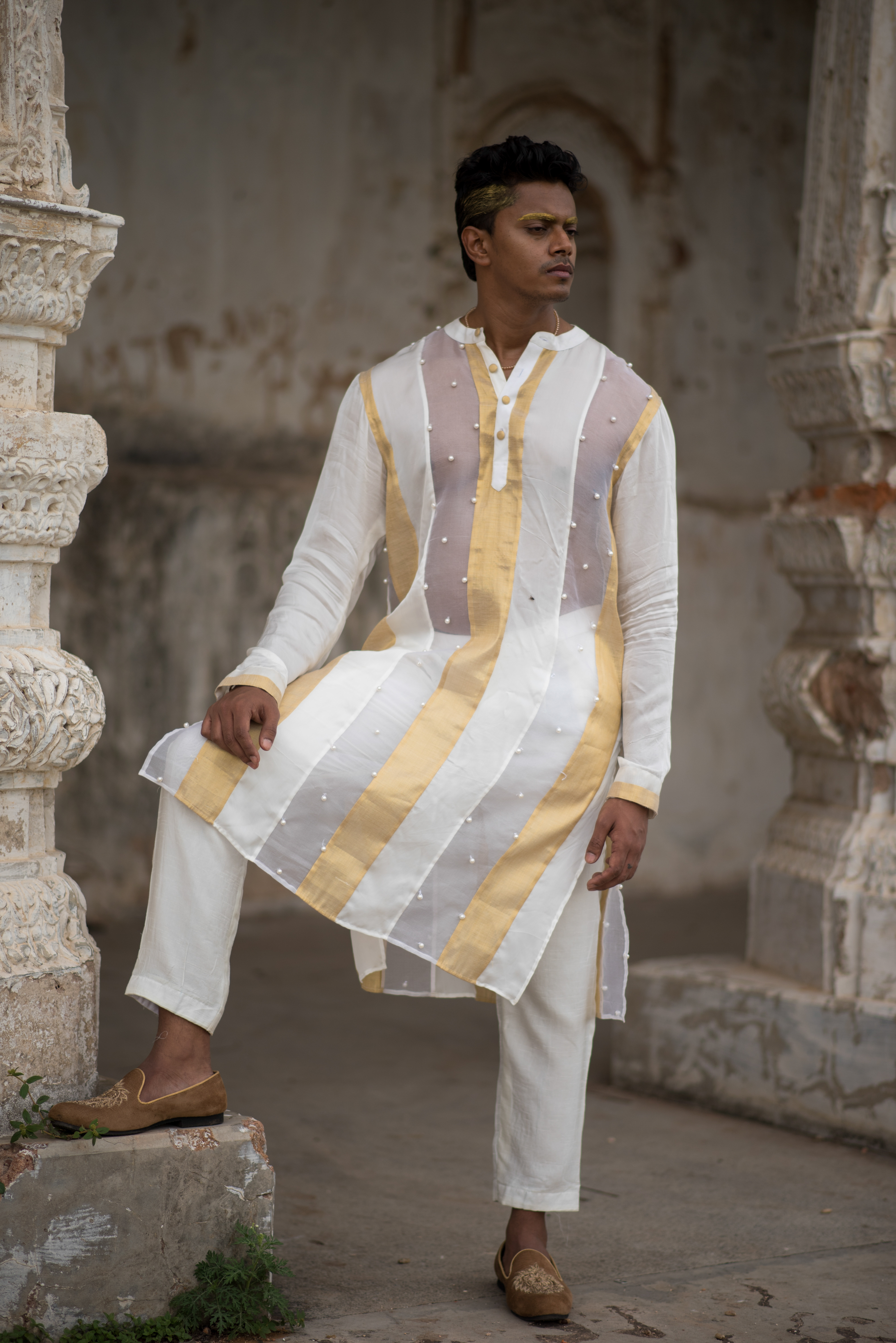 5.1 Striped Kurta-1