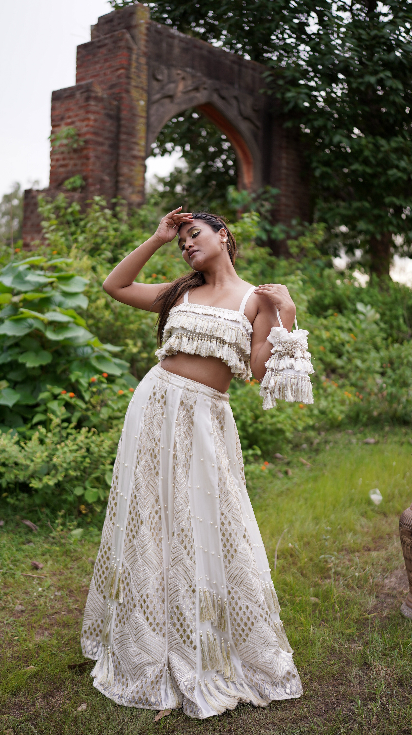 3.3 Pearl & Tassel Potli-1