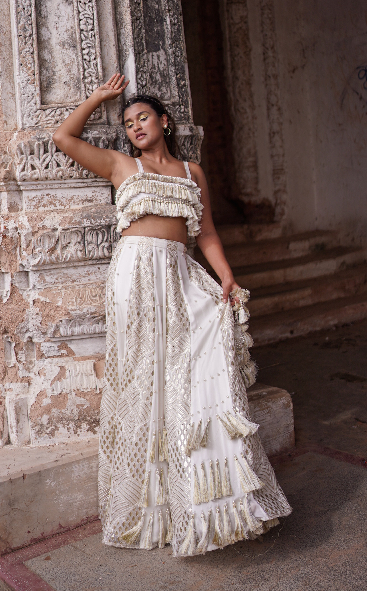 3.1 Panelled Lehnga-2