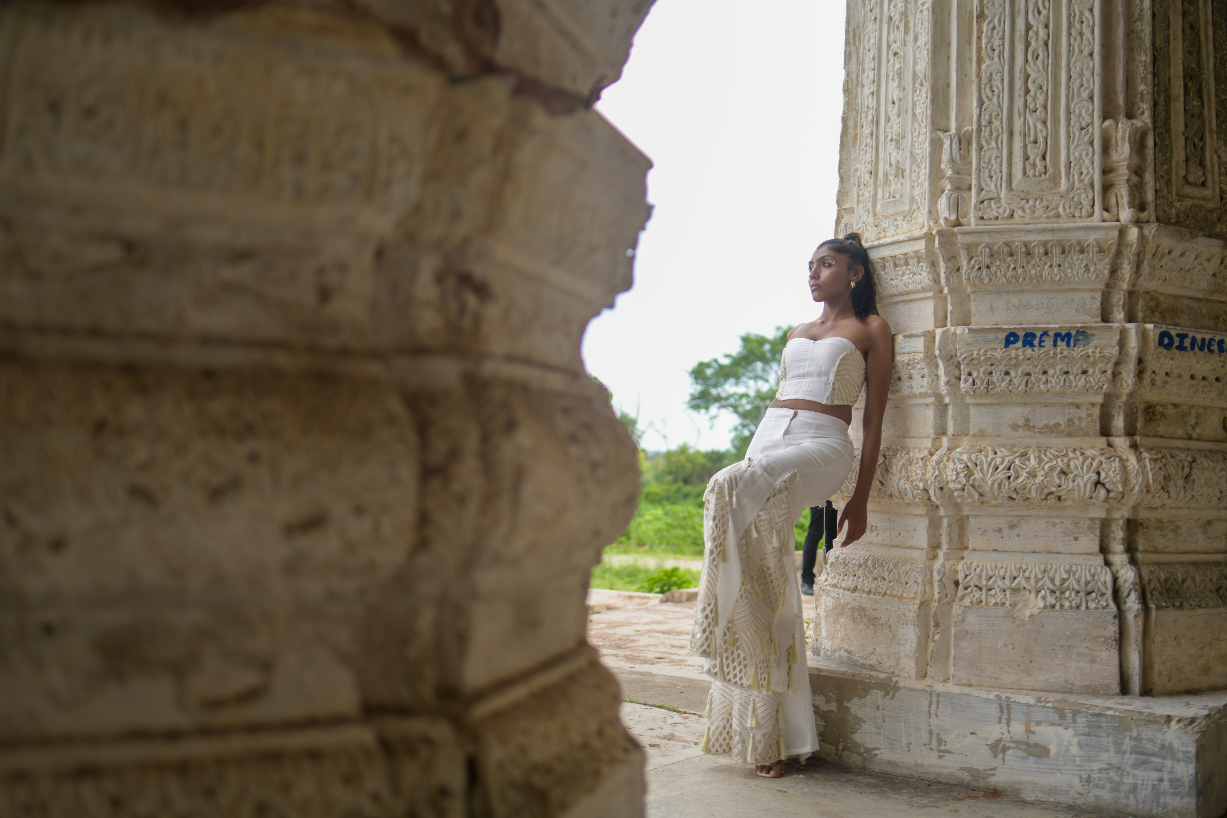 2.2 Panelled Flared Pants-1